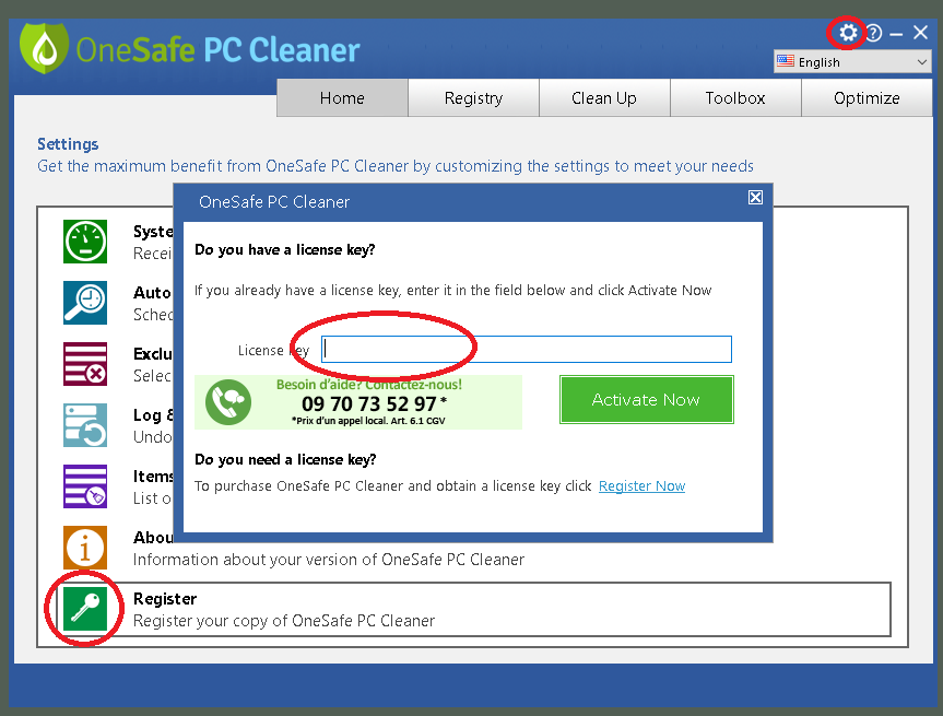 Onesafe Pc Cleaner License Key